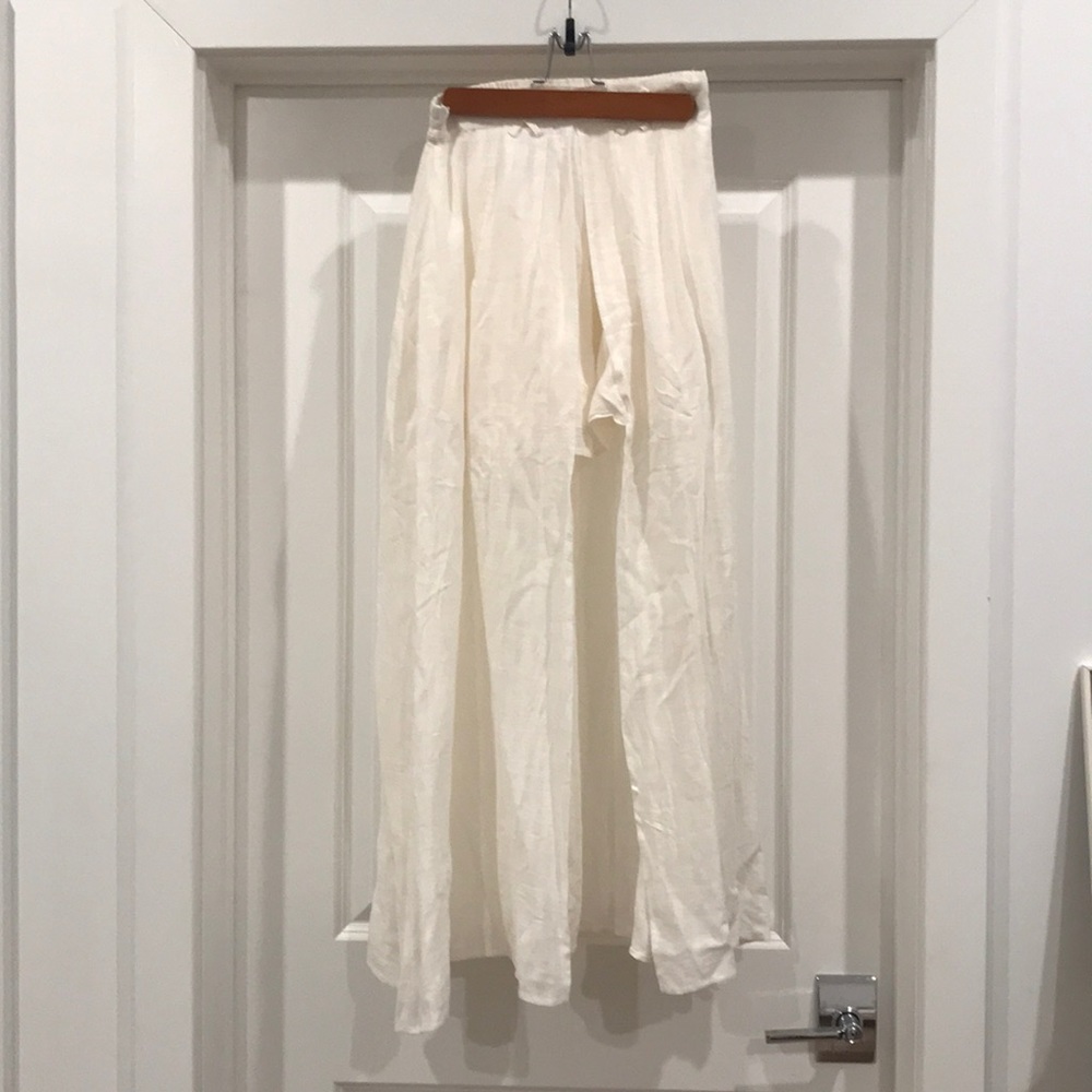 NEW high low linen skirt super cute for summer